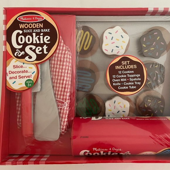 Melissa & Doug Other - NWT- Melissa & Doug Wooden Cookie Set